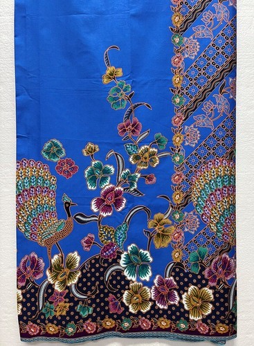 Women's Thai Cotton Batik Tube Sarong Flora Pattern Ready to Wear 43'' X 2 m. - Picture 14 of 18