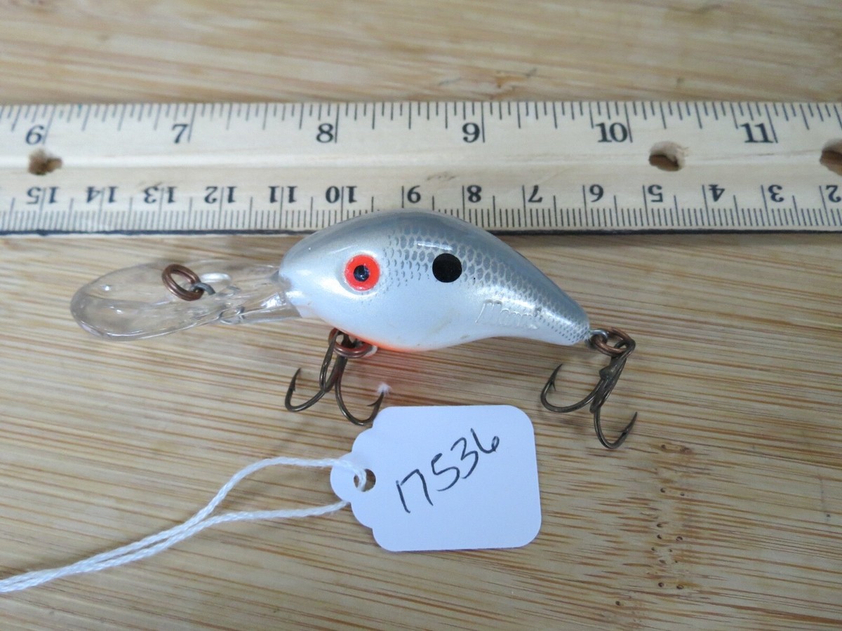 Lot De Leurres De Pêche Anciens Mann's – Crankbait Poisson – Occasion (Lot #17538)
