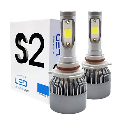 A1 2x H10 9145 LED Plug-N-Play High Power Conversion Fog Light Kit Pure White