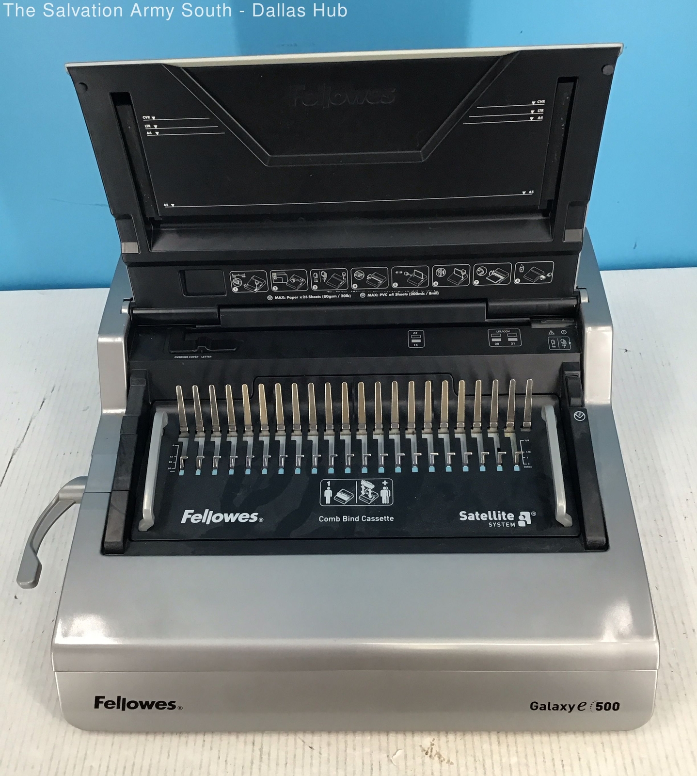 Fellowes Galaxy E 500 Electric Binding Machine Tested and Working eBay