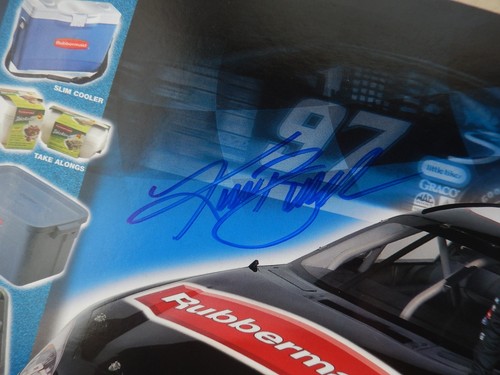 Kurt Busch Autographed 8 1/2" X 11" Racing Slick Photograph - Picture 2 of 3