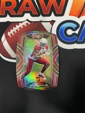 ISAIAH SIMMONS   2020 SELECT #288 CLUB LEVEL DIE-CUT RED PRIZM ROOKIE CARD RC. rookie card picture