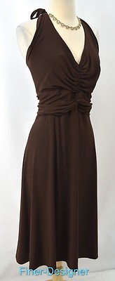 Alyn Paige Anthropologie jersey halter Dress slinky jersey rockabilly XL 1X NEW