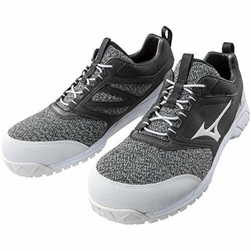 MIZUNO WORKING Safety Work Shoes Almighty ES31L WIDE Black White