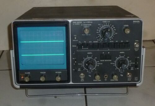 Oszilloskop Philips PM3233 getestet Top O.K.