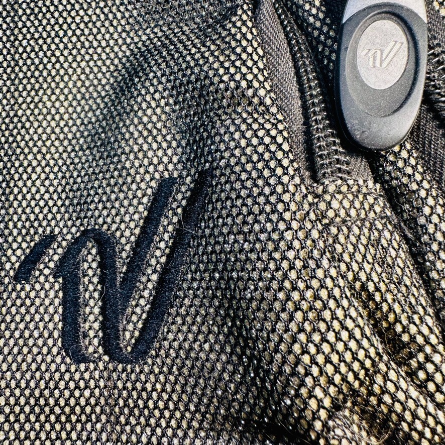 Varsity Gold Black Sparkle Glitter & Mesh Backpack - RARE  display picture 1