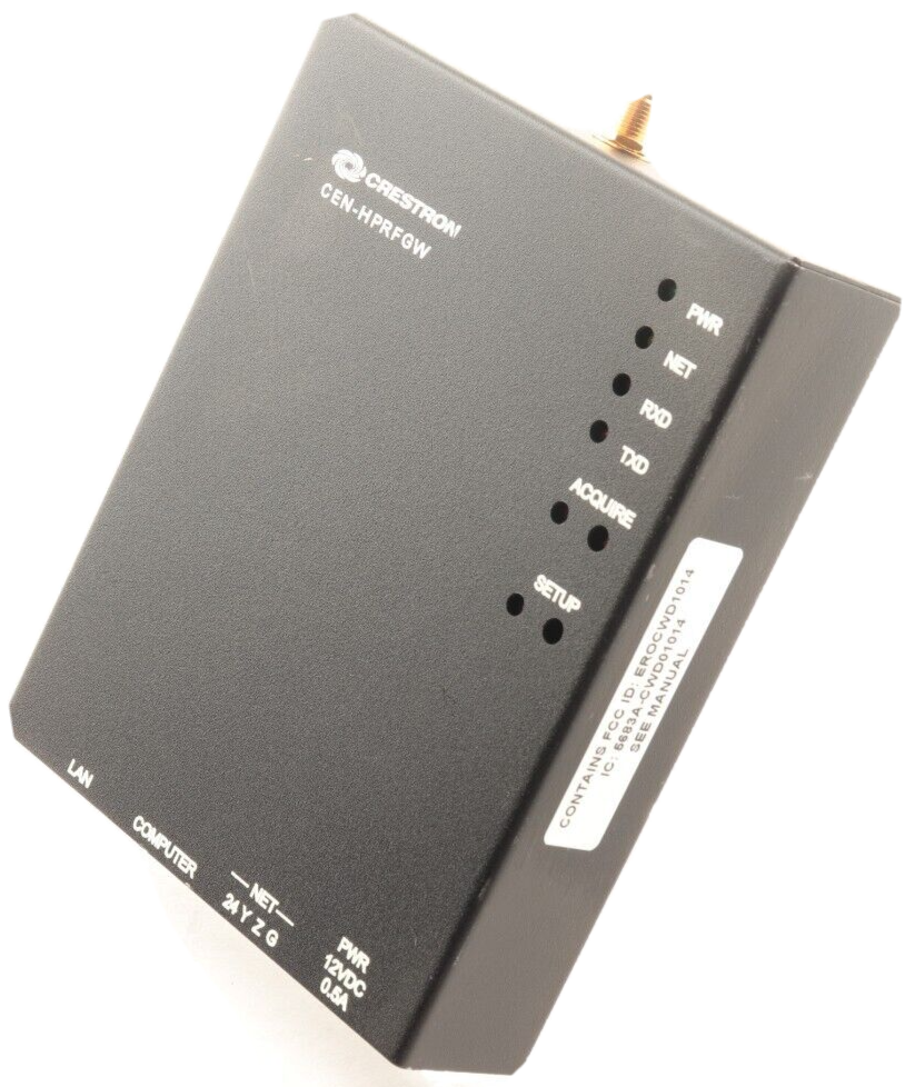 Crestron CEN-HPRFGW Extended Range RF Wireless Gateway No Antenna Included