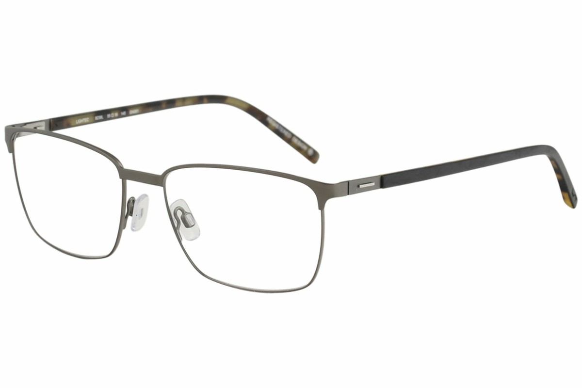 Morel Men's Eyeglasses Lightec 8238L 8238/L GN061 Dark Grey