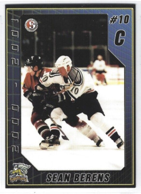 2000-01 Grand Rapids Griffins (IHL) Sean Berens | eBay