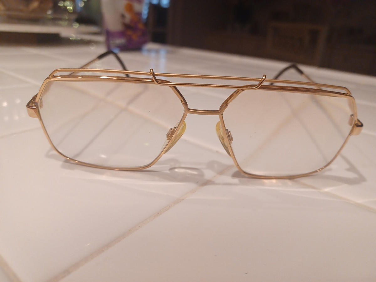 Cazal Legends Vintage Sunglasses Model 734 Gold 734/3 097 59