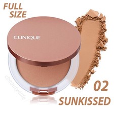 Clinique True Bronze Pressed Powder Bronzer 02 SUNKISSED - 0.33 oz / 9.6 g - NEW