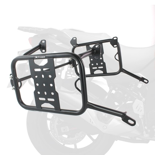 Side Support Carrier Pannier Racks Fit For Suzuki DL650 V-storm 650 2017-2024 - Picture 3 of 16