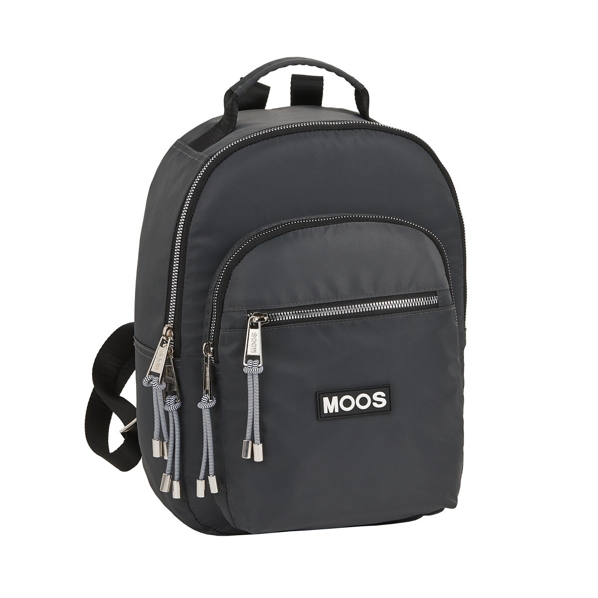 Mochila Casual Moos Capsula Grey, Mini 33 Cm.