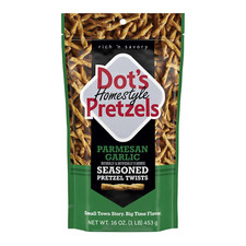 Dot's Pretzels Parmesan Garlic Seasoned Pretzel Twist Snack, 16oz Grocery Sized