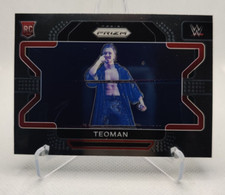 2022 PANINI PRIZM WWE #42 TEOMAN ROOKIE RC wrestling card