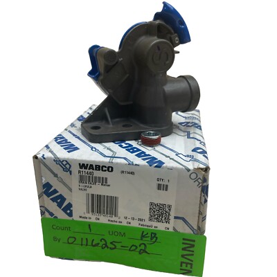 WABCO R11440 GLAD HAND ASSY DRAIN VALVE MANUAL MERITOR SEAL AIR COMPRESSION HOSE