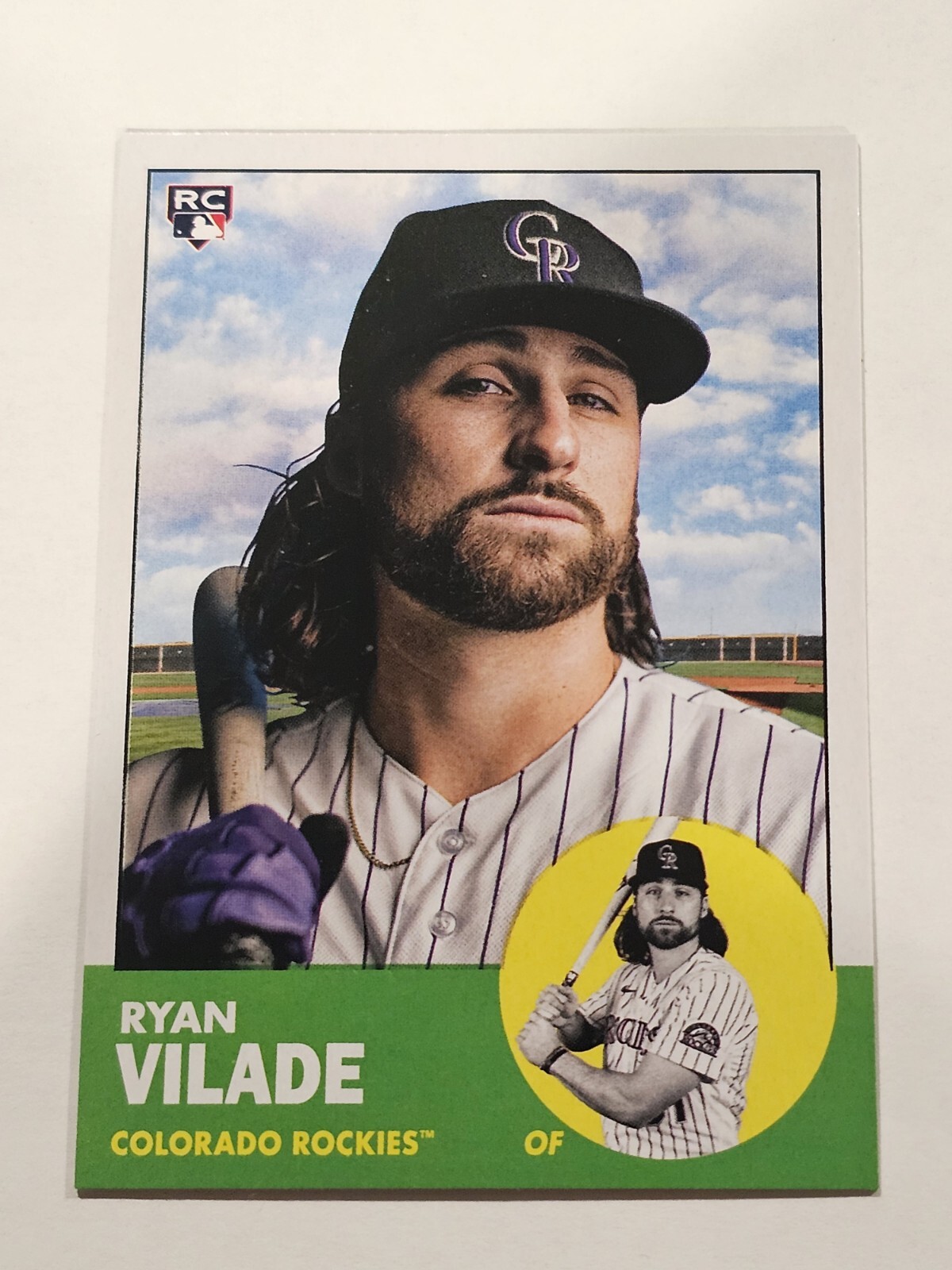 2022 Topps Archives #20 Ryan Vilade Colorado Rockies Rookie