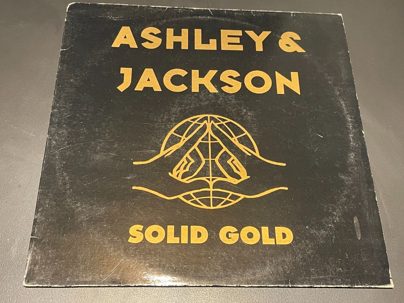 Ashley & Jackson - Solid Gold - Vinyl Record 12"" Single - 1990 Big Life Records