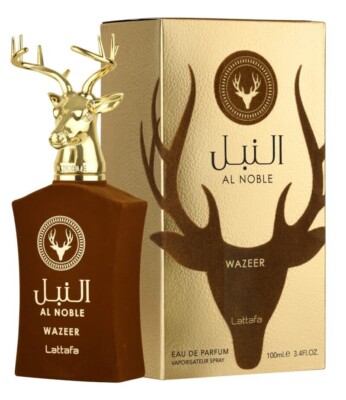 Lattafa Al Noble Wazeer Eau De Parfum for Unisex 100ml - FREE SHIPPING