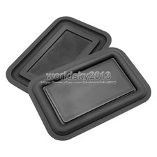 2pcs 60x85mm Bass Speaker Passive Radiator Auxiliary Bass Rubber Vibration Plate