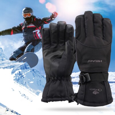 rainday Ski Gloves,Waterproof and Windproof Gloves Thermal Gloves,Anti Slip Warm Snow Gloves for Skiing Snowboarding,Winter gloves for Children,Men and Women