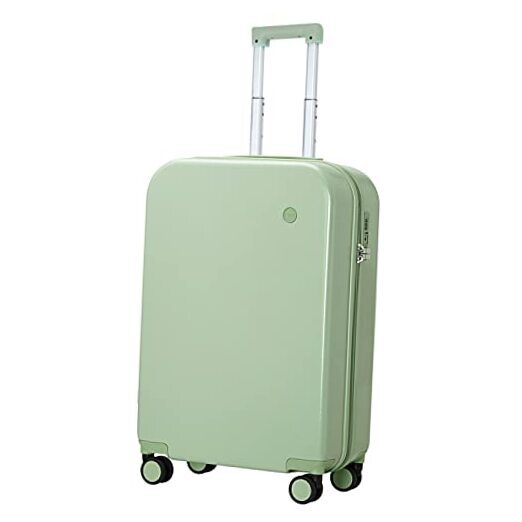 Carry on Luggage, Mixi Suitcase Spinner Wheels 20in carry on Avocado Green-image