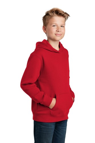 Sport-Tek YST254 Youth Updated Fit Long Sleeve Pullover Hoodie Sweatshirt - Picture 41 of 58