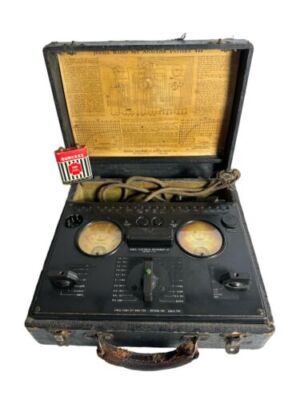 Vtg Jewell Electrical Instrument Co Chicago Radio Set Analyzer Pattern 444 As Is