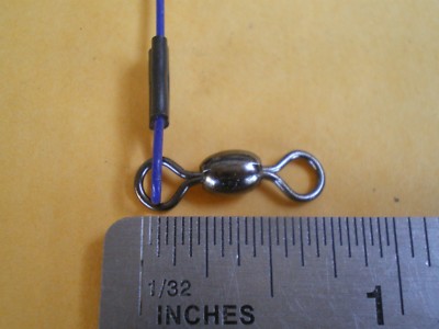 15 PCS. STAINLESS S. WIRE SPINNER LEADER 30