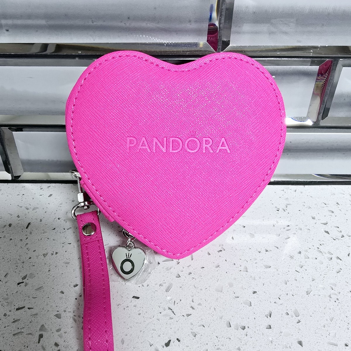 Pandora Heart Shape Jewelry Box. Travel Size | eBay