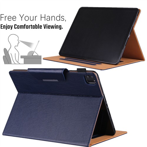 For iPad Mini/Air/Pro 9.7'' 11 12.9 13'' 2024 Magnetic Flip Wallet Leather Case - Picture 45 of 109