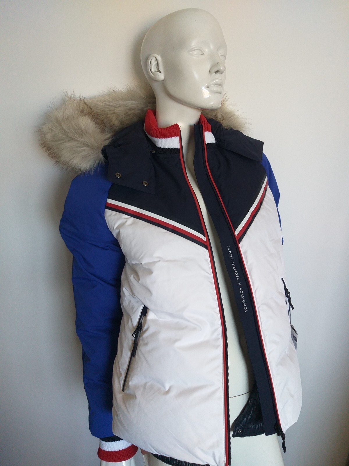 TOMMY HILFIGER X ROSSIGNOL women's ski down jacket size L image 5