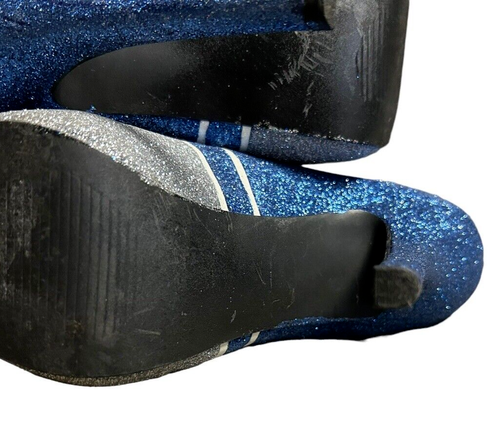 Fergie Bunny Dallas Cowboys Glitter Sparkle High Heel Fergie Bunny Dallas Cowboys Glitter Sparkle High Heel