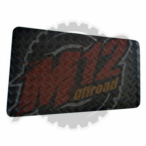 Defender 90 Bonnet Wings Sills & Corners 2mm Chequer Plate Black Up To 2007 - Picture 6 of 10