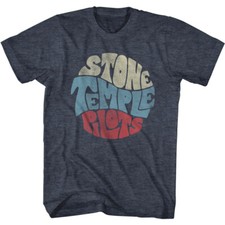 Stone Temple Pilots Circle Name Badge Mens T ...