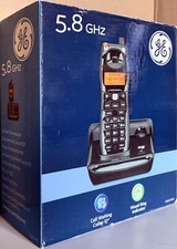 Telefon bezprzewodowy GE 25922FE1 5,8 GHz, identyfikator dzwoniącego / oczekiwanie na połączenie, czarny, w pudełku