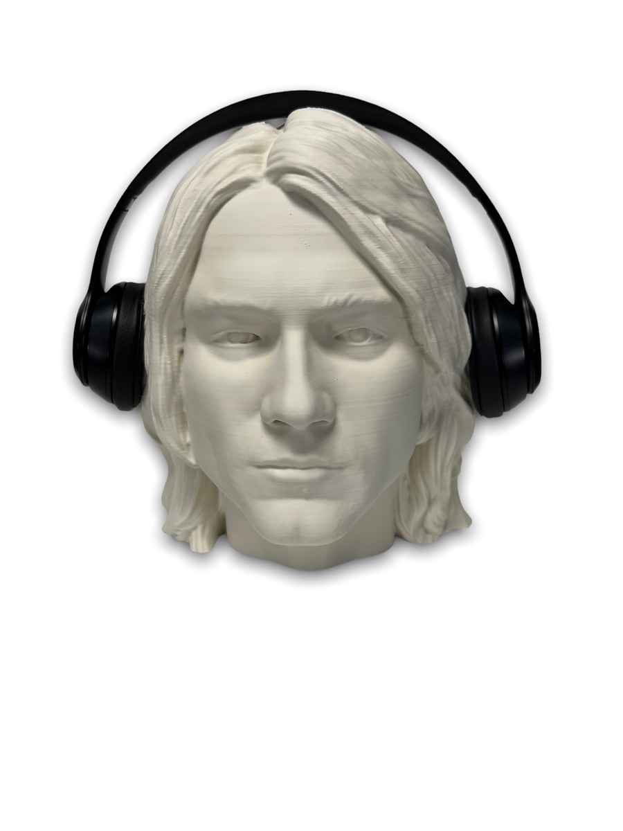 Nirvana Kurt Cobain Headphone Stand Bust Sculpture Holder