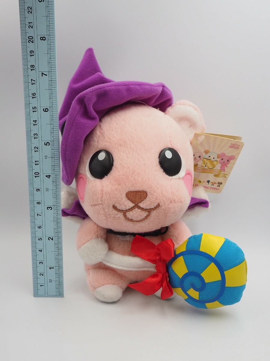 PostPet Teddy bear Pink B1808 Funfactory Momo Taito Plush 7