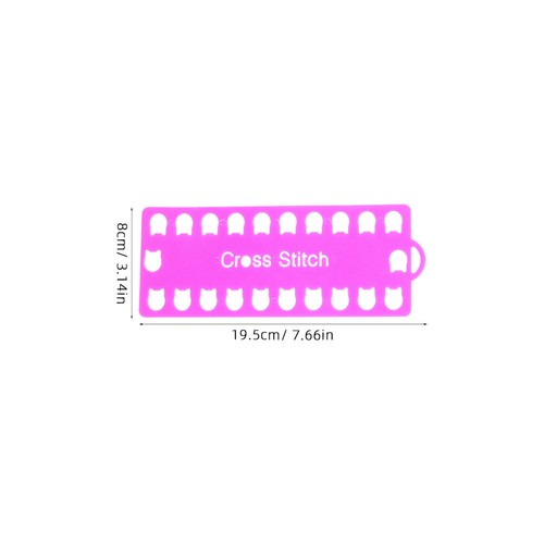 5 PCS Floss Organizer Embroidery Thread Finishing Tool Sorter Cards - 第 10/11 張圖片