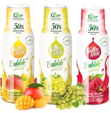 3erPack(3x500ml) Sirup Fruchtsirup 50% Fruchtgehalt Frutta Max für Soda Maschine