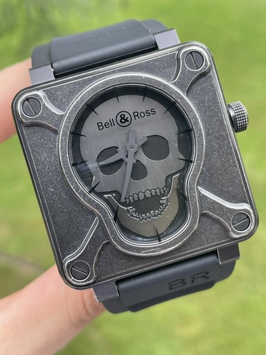 BELL \u0026 ROSS Airborne Skull Watch BR01 