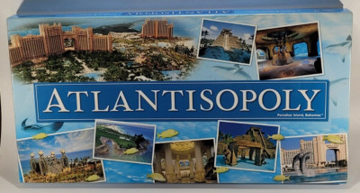 Atlantisopoly Brettspiel Englisch Discover The Myth of Atlantis Paradise Island
