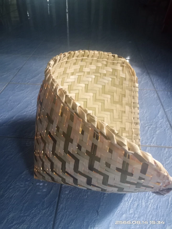 Olla de vapor pegajosa arroz bambú cesta tailandesa lao cocina cesta utensilios de cocina herramienta comida Foto 4 de 4