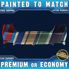 NEW Painted To Match - Rear Bumper Replacement for 2018-2024 Toyota Camry SE XSE