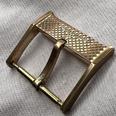 Authentic 20mm Longines Bronze Tone Tang Clasp