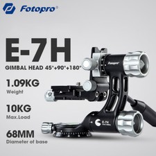 Fotopro E-7H Gimbal Head Quick Release 360 Panoramic Tripod Head for DSLR Camera