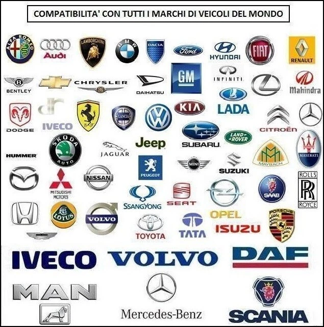 ⭐⭐⭐ DIAGNOSI AUTODIAGNOSI MULTIMARCA UNIVERSALE OBD PROFESSIONALE AUTO CAMION ⭐ - Immagine 2 di 4
