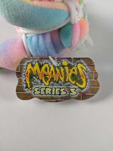Meanies Series 3 TIED THE BEAR Plush Beanie Toy w/Tags - Picture 8 of 9