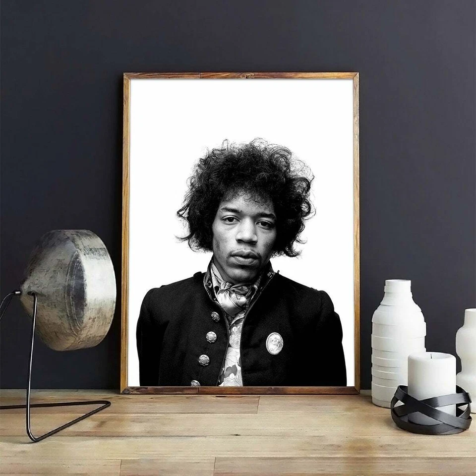 Художественный плакат Jimi Hendrix Music Star. Отличный декор для домашнего туалетного столика - Изображение 4 из 4