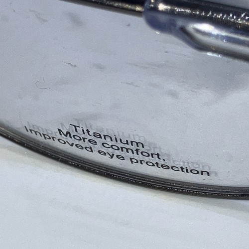 Hilco A2 SG403T grau Schutzbrille Brillengestell 53-19-140 NEU mit Seitenschilden - Bild 4 von 6